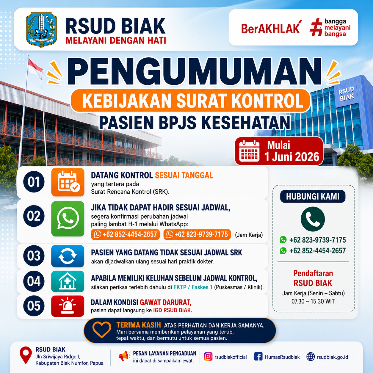 PENERBITAN SURAT KONTROL BPJS