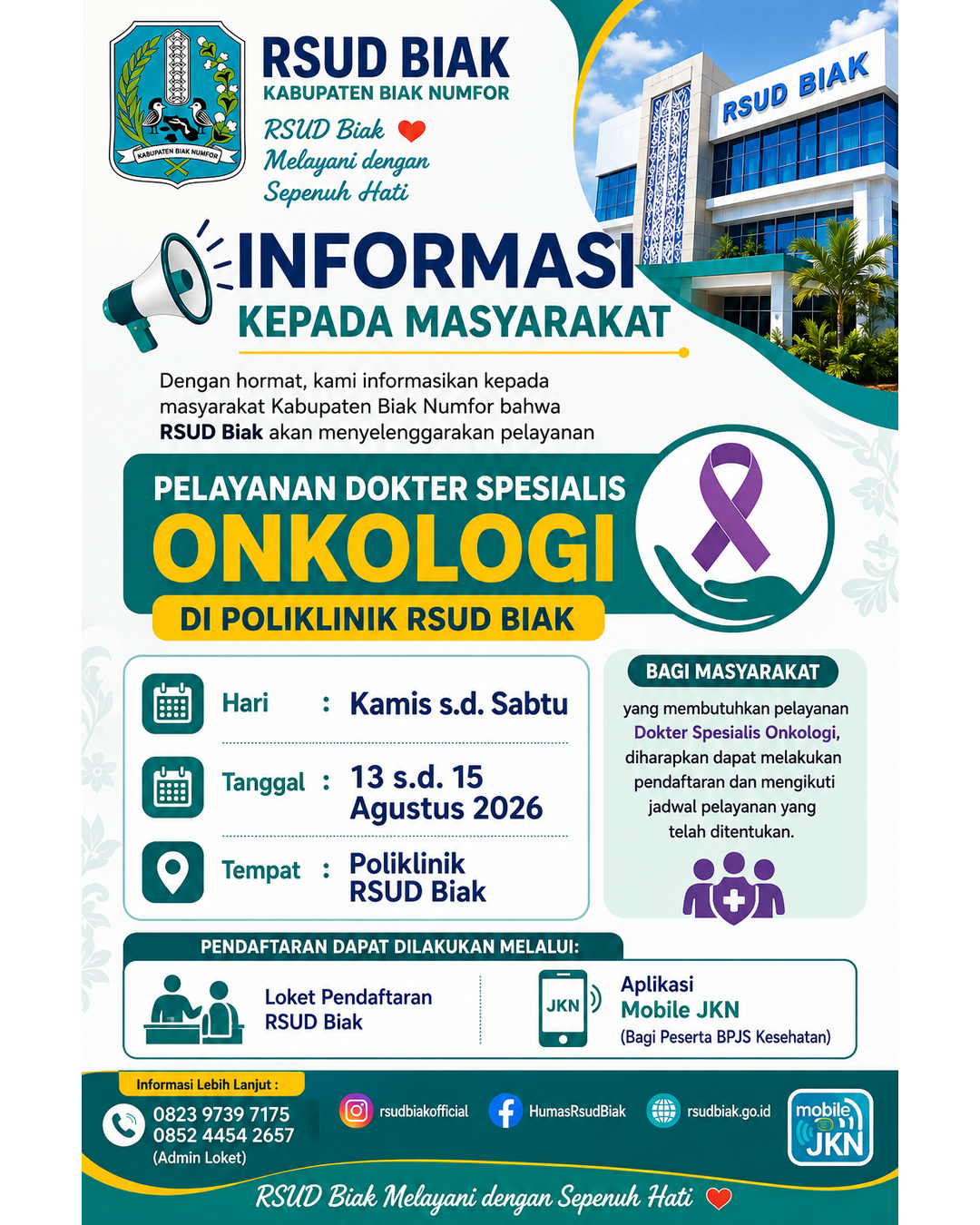 Informasi Jadwal Dokter Spesialis
