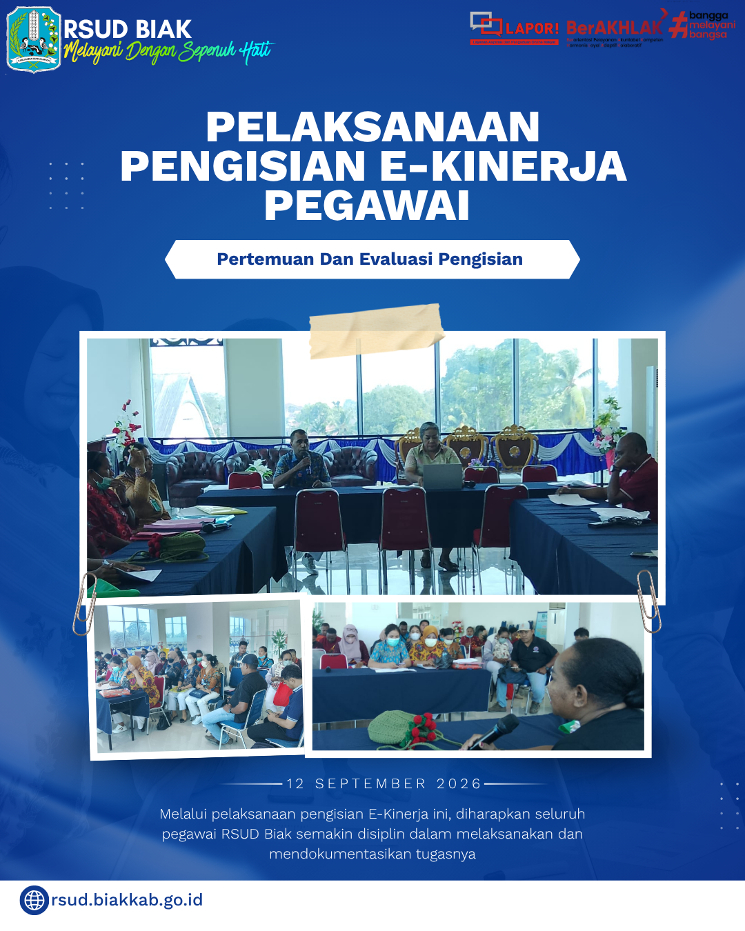 PELAKSANAAN PENGISIAN E-KINERJA PEGAWAI