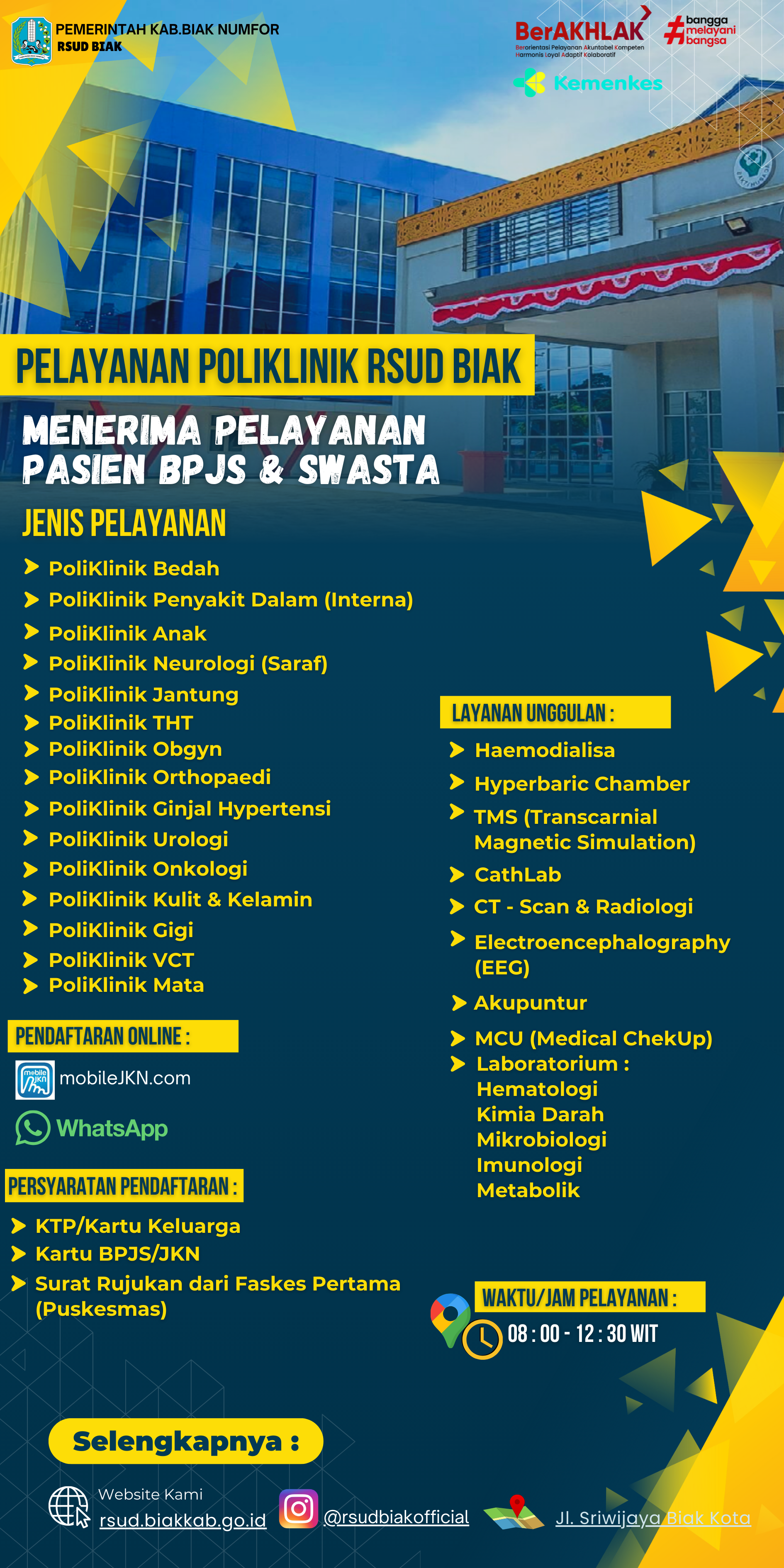 Pelayanan Poliklinik & Layanan Unggulan